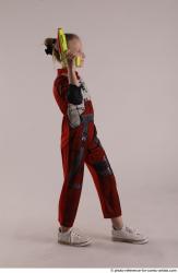 DENISA PILOT STANDING POSE WITH GUN 5